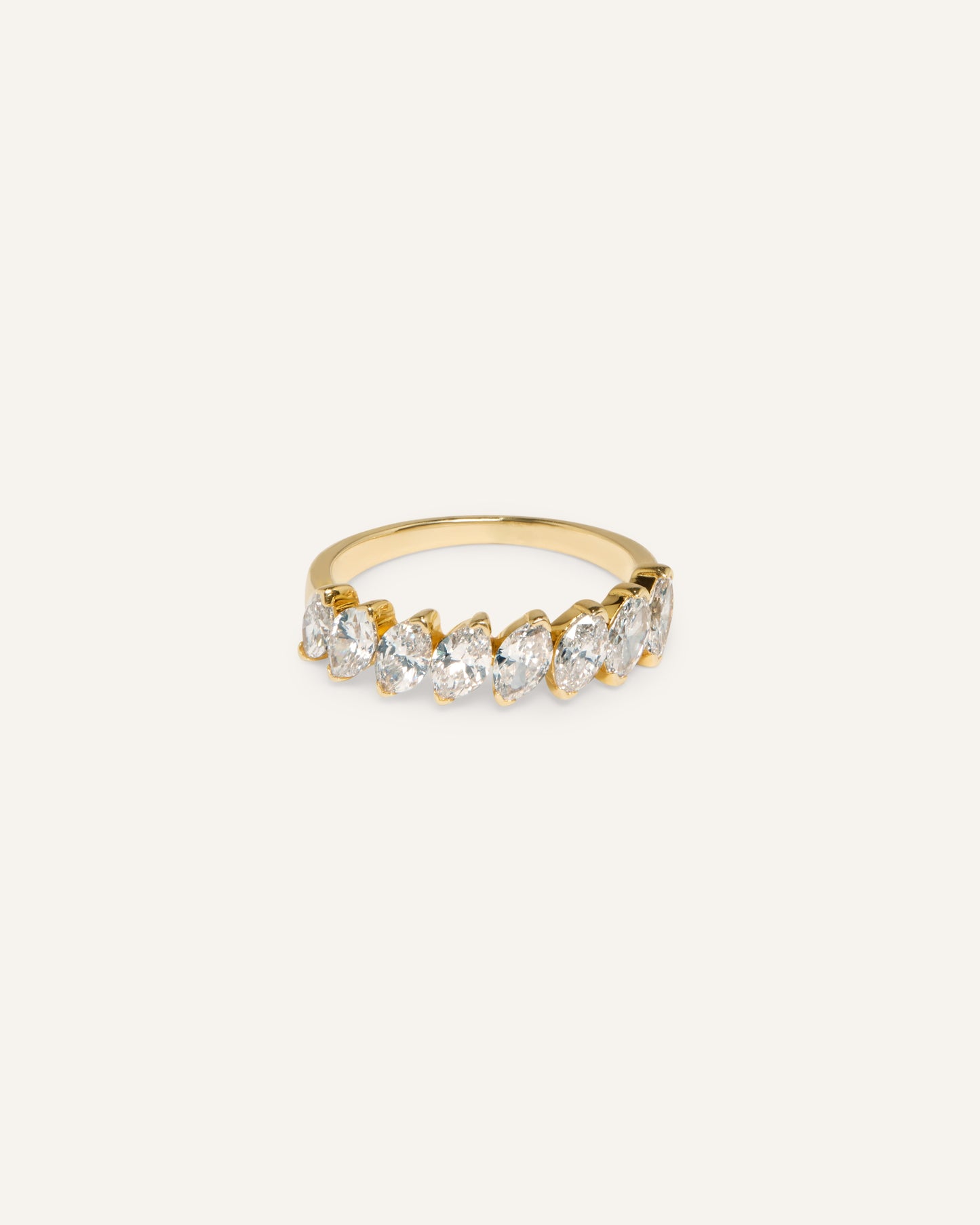 XENA marquise eternity ring