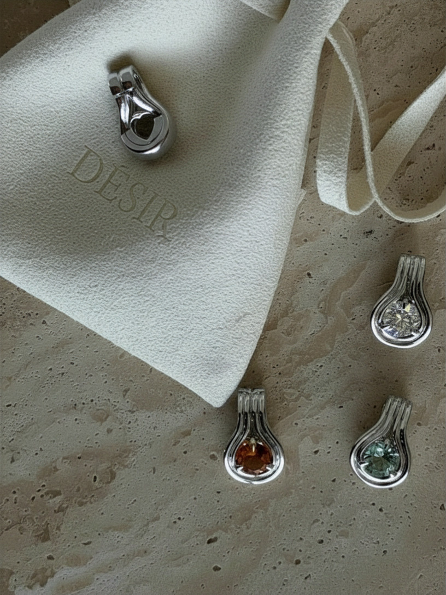 NOA birthstone pendant