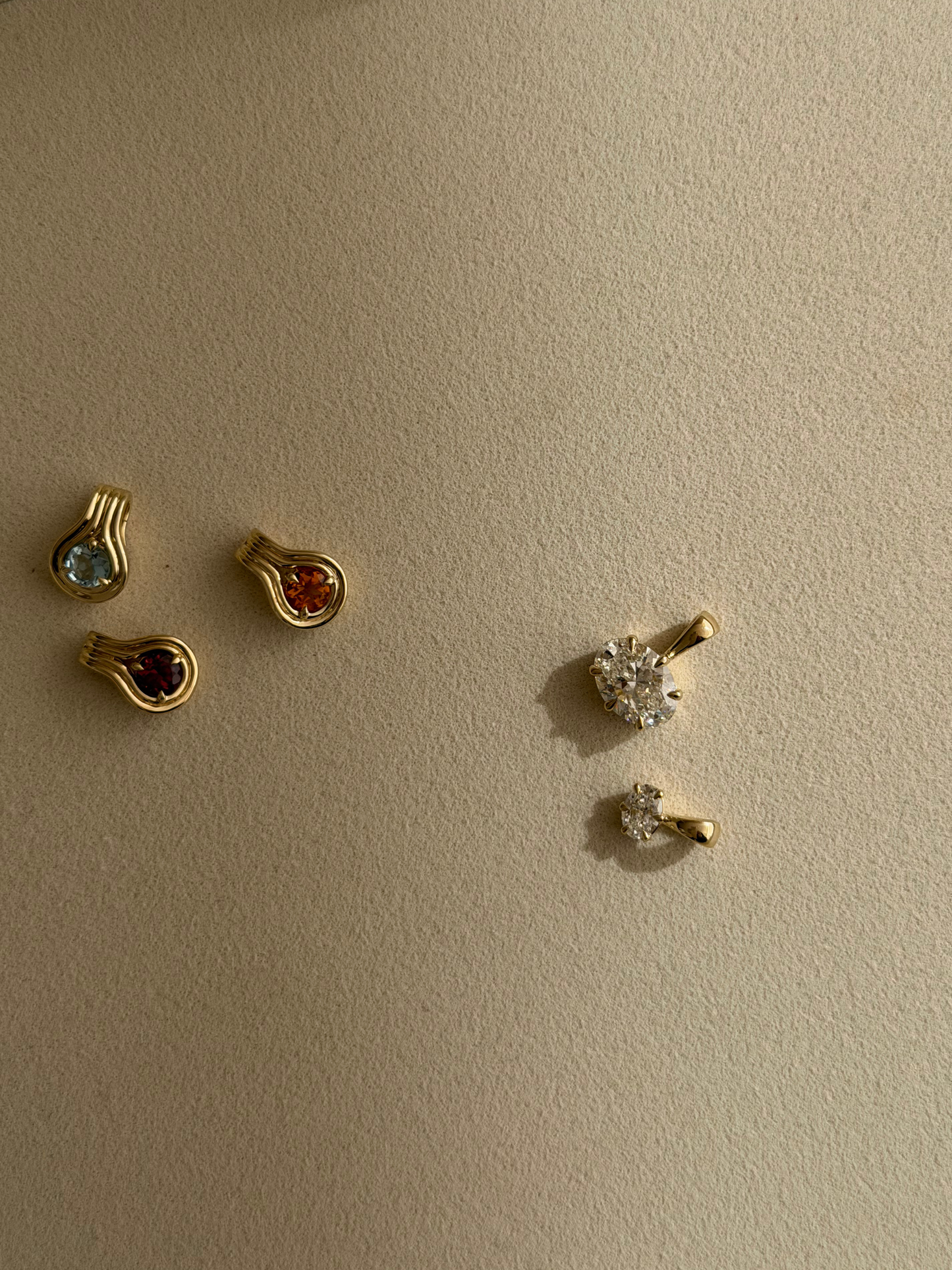 NOA birthstone pendant